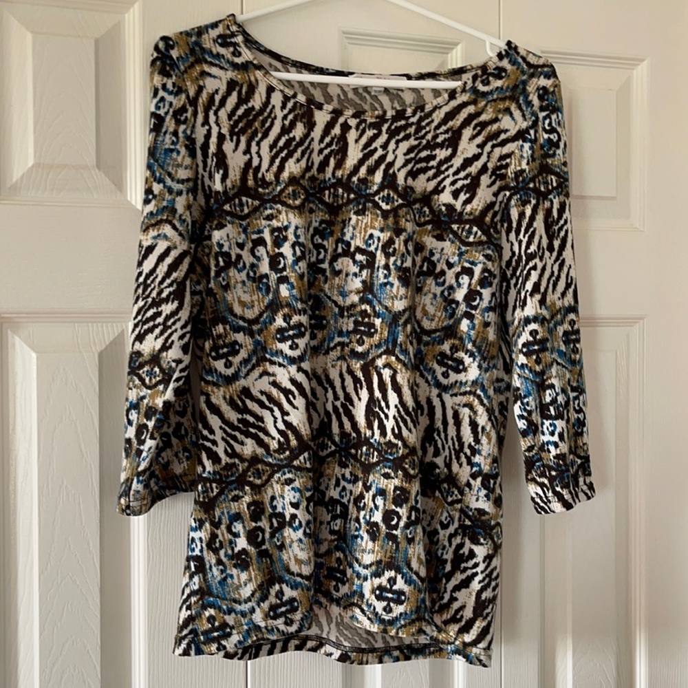 Classic Editions 3/4 Sleeve top Size M🥰🥰